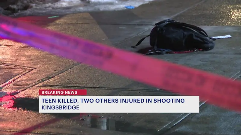 Story image: Teen killed, two others injured in rush hour shooting in Kingsbridge