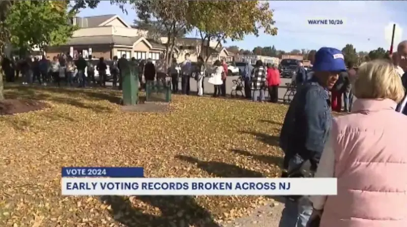 Story image: Lt. Gov. Way: 135,075 NJ voters cast early ballots over the weekend