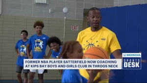 Castle Hill native, former NBA Kenny Satterfield shares the roadmap to success at Kips Bay Boys and Girls Club