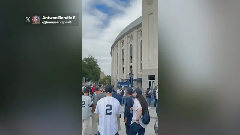 Story image: Fans wait hours to grab George Costanza bobblehead ahead of Yankees game
