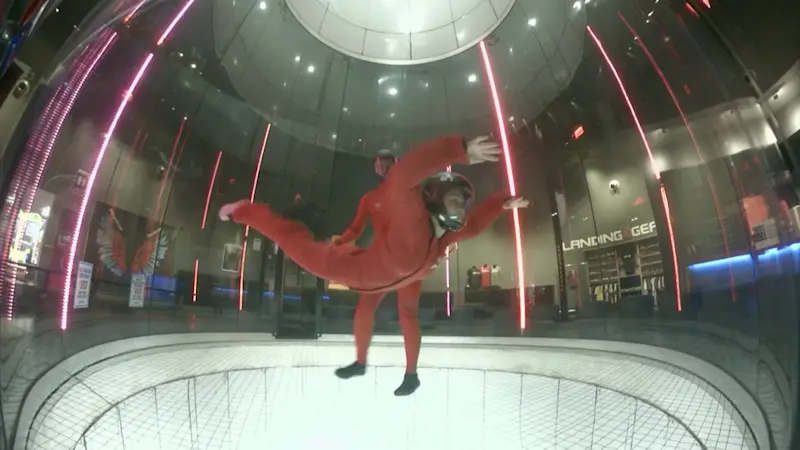 Story image: Road Trip Close to Home: Indoor skydiving offers thrill ride in Yonkers 