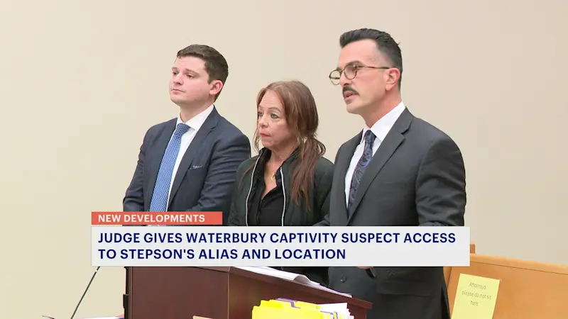 Story image: Waterbury captivity suspect gets access to ‘terrified’ accuser’s new alias and location