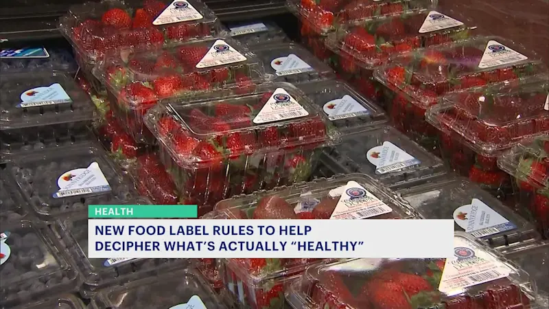 Story image: FDA announces new criteria for what foods can be considered healthy