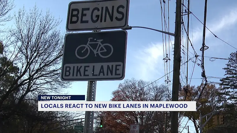 Story image: Will new Maplewood bike lanes improve cyclist safety?
