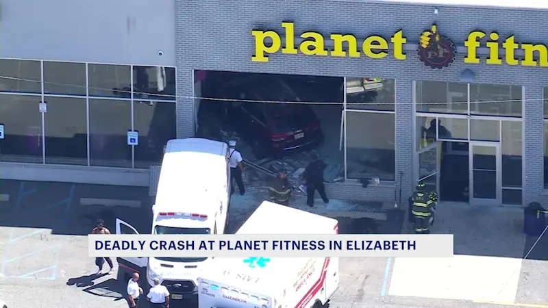 Story image: Man killed, others injured when Jeep crashes into Elizabeth Planet Fitness