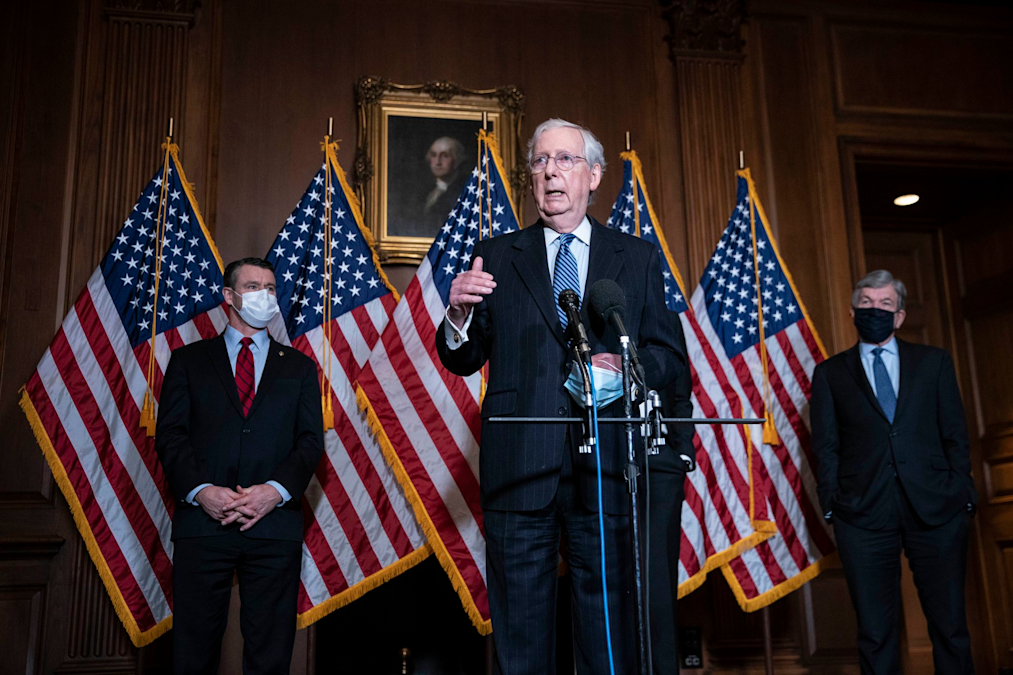 GOP Leader McConnell Congratulates Biden as President-Elect