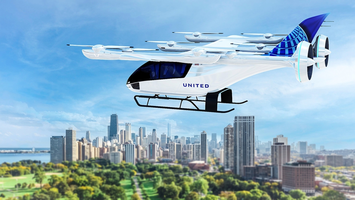 United Airlines Invests Additional $15 million in Electric Air Taxis