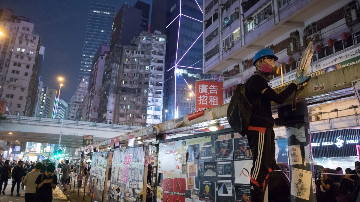 Hong Kong Turns Violent as China Celebrates 70th National Day
