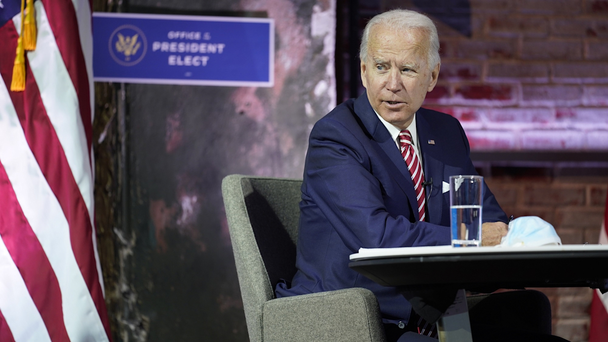 Biden Vows to Strengthen Economy Despite Exploding Pandemic