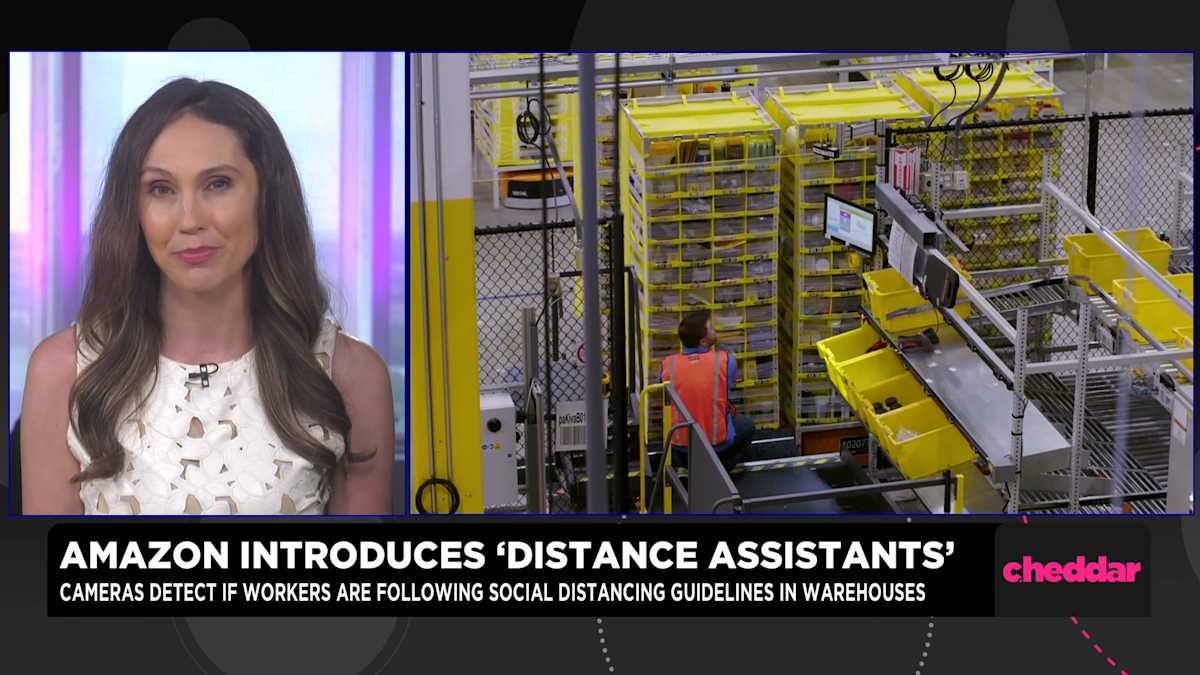 Amazon to Monitor Social Distancing in Warehouses