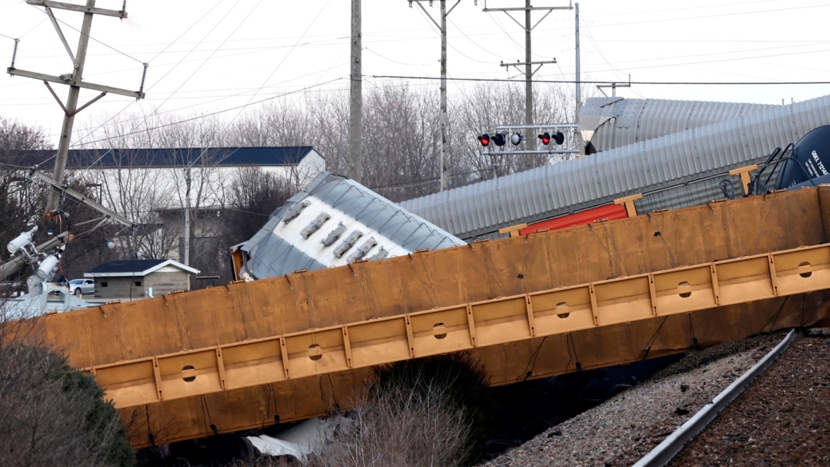 Latest Ohio Train Derailment Poses No Health Risk, Officials Say