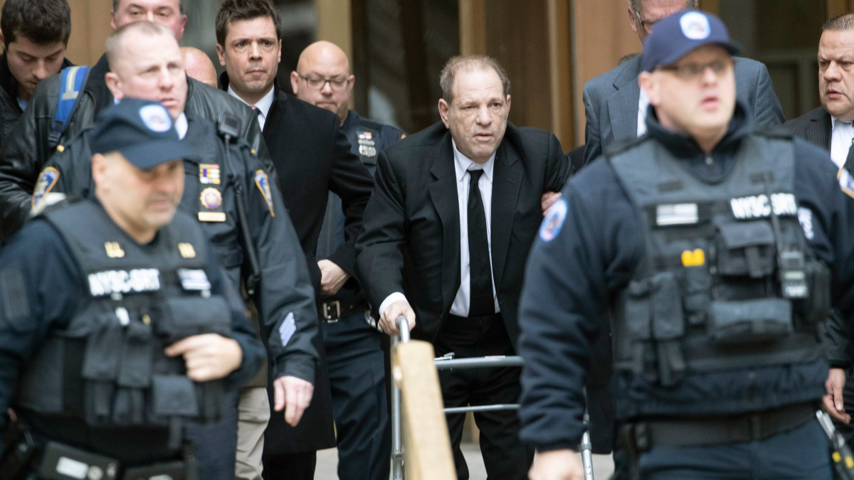Harvey Weinstein Arrives at Court Ahead of Sex Assault Trial