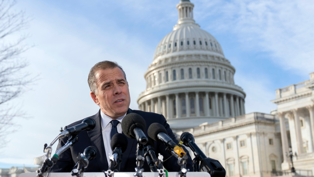 Hunter Biden Defies Republican Subpoena in Visit to the Capitol, Risking Contempt of Congress Charge