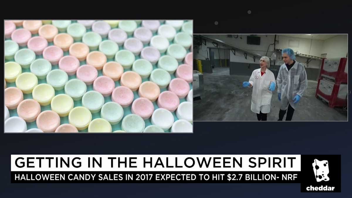 Cheddar Goes Insides the Smarties Factory