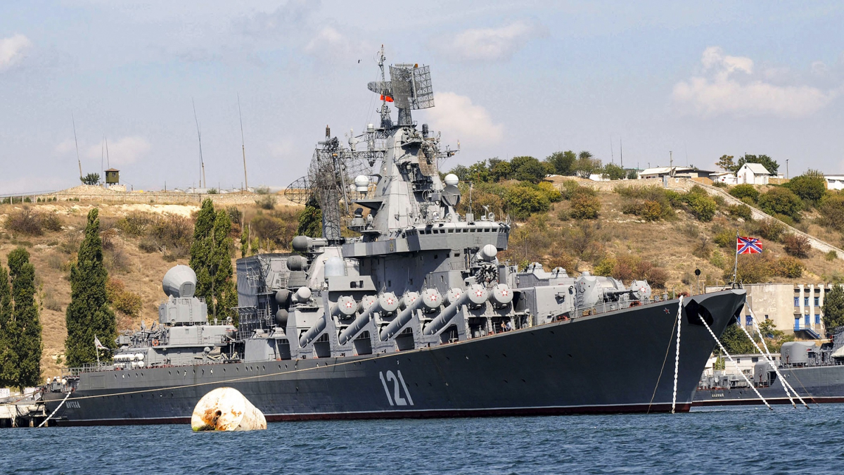 Russian Military's Damaged Black Sea Flagship Sinks