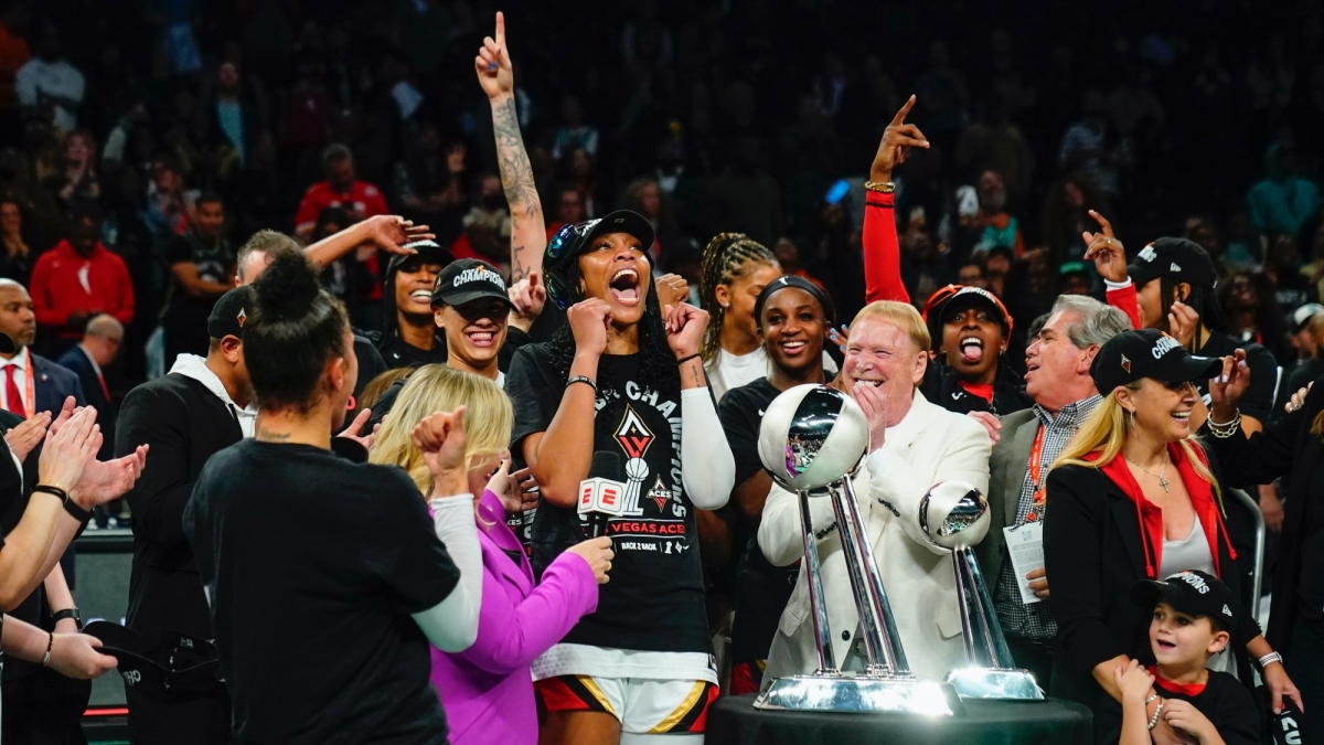 Las Vegas Aces First Repeat WNBA Champs in 21 years, Beating New York Liberty 70-69 in Game 4
