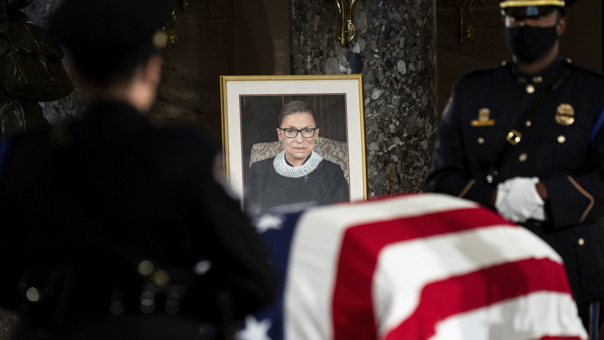 Justice Ginsburg Buried at Arlington in Private Ceremony