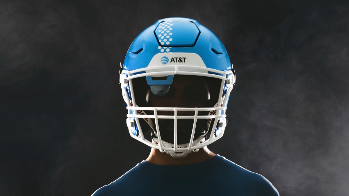 AT&T and Gallaudet University Unveil a Football Helmet for Deaf and Hard of Hearing Quarterbacks