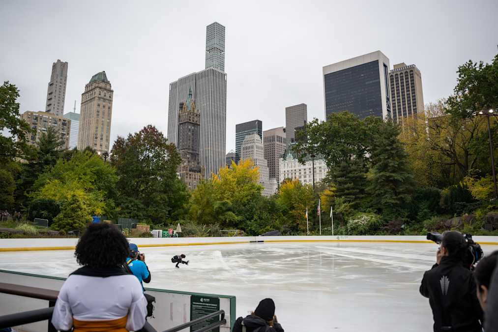 On the Scene: Ice Skating at the Iconic Wollman Rink