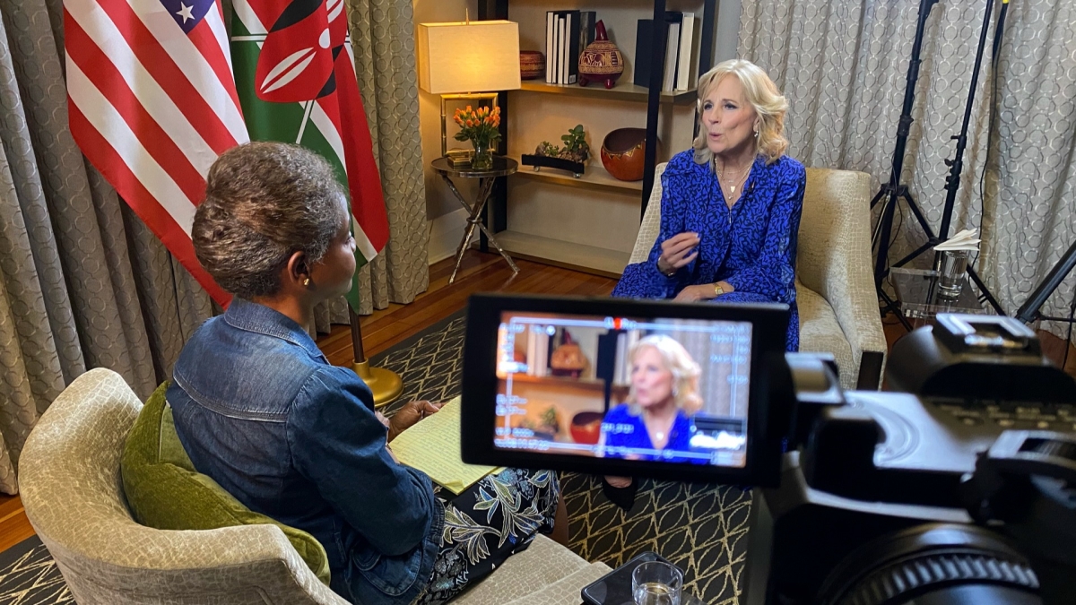 Biden Ready to Run, US First Lady Says: The AP Interview 