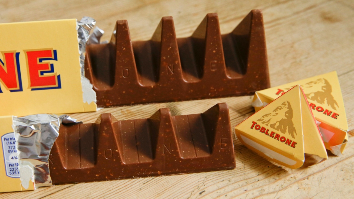 Toblerone Drops Iconic Design Due to Rules on 'Swissness'