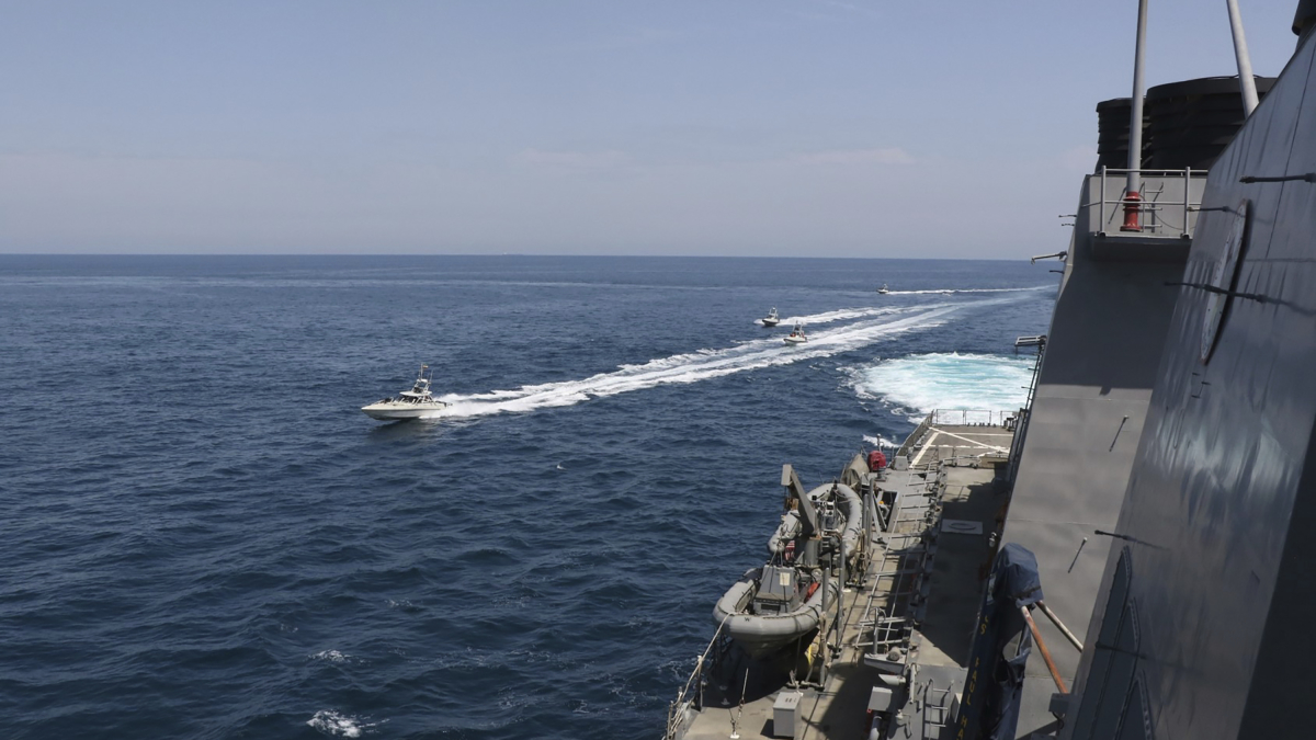 Trump Tweets He's Ordered Navy to Destroy Iranian Gunboats